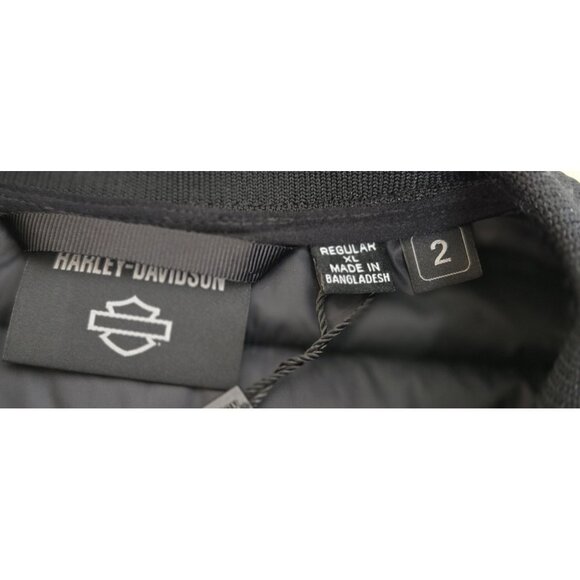 Harley-Davidson Black Puffer Jacket NWT - Picture 3 of 6